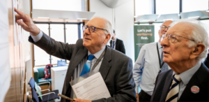 Lord Richard Layard with Sir Peter Bottomley MP