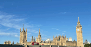 Westminster Bridge and Houses of Parliament
